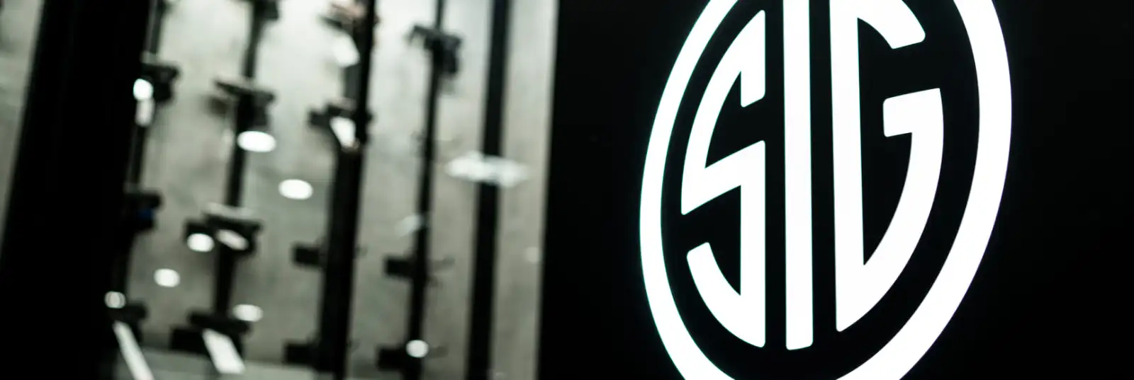 SIG Sauer Firearms Brand Logo Featured in Website Header