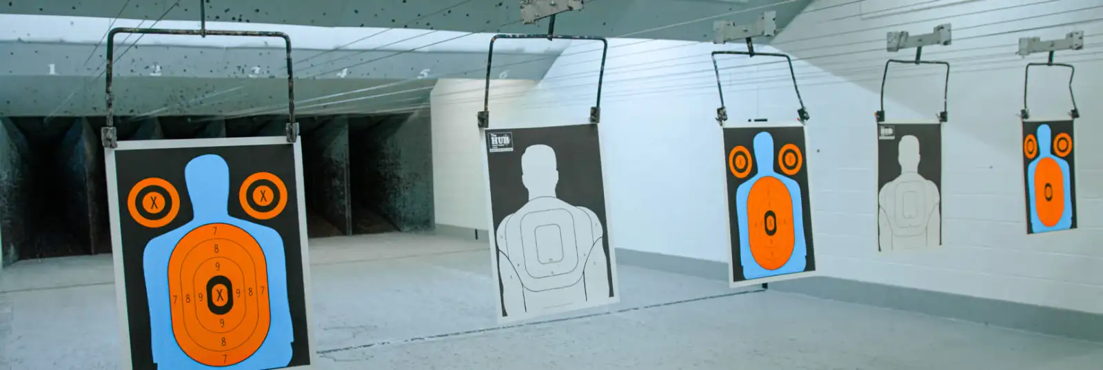 target practice at our lakeside gun range