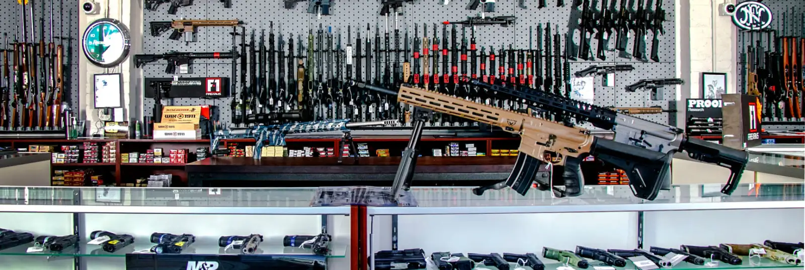 lakeside gun store interior
